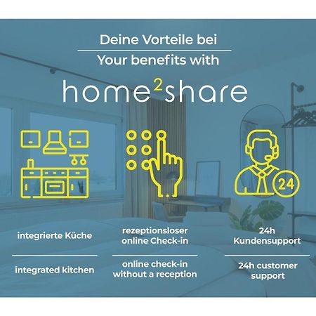 Moderne Apartments Im Herzen Der Stadt I Private Tiefgarage Mit Ladesaeulen I Home2Share Ibbenbüren Buitenkant foto