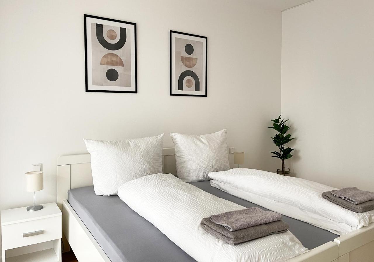 Moderne Apartments Im Herzen Der Stadt I Private Tiefgarage Mit Ladesaeulen I Home2Share Ibbenbüren Buitenkant foto
