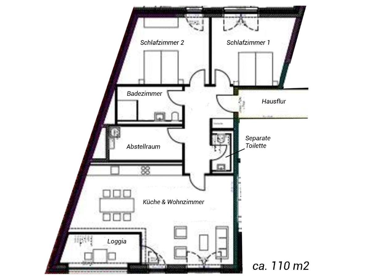 Moderne Apartments Im Herzen Der Stadt I Private Tiefgarage Mit Ladesaeulen I Home2Share Ibbenbüren Buitenkant foto