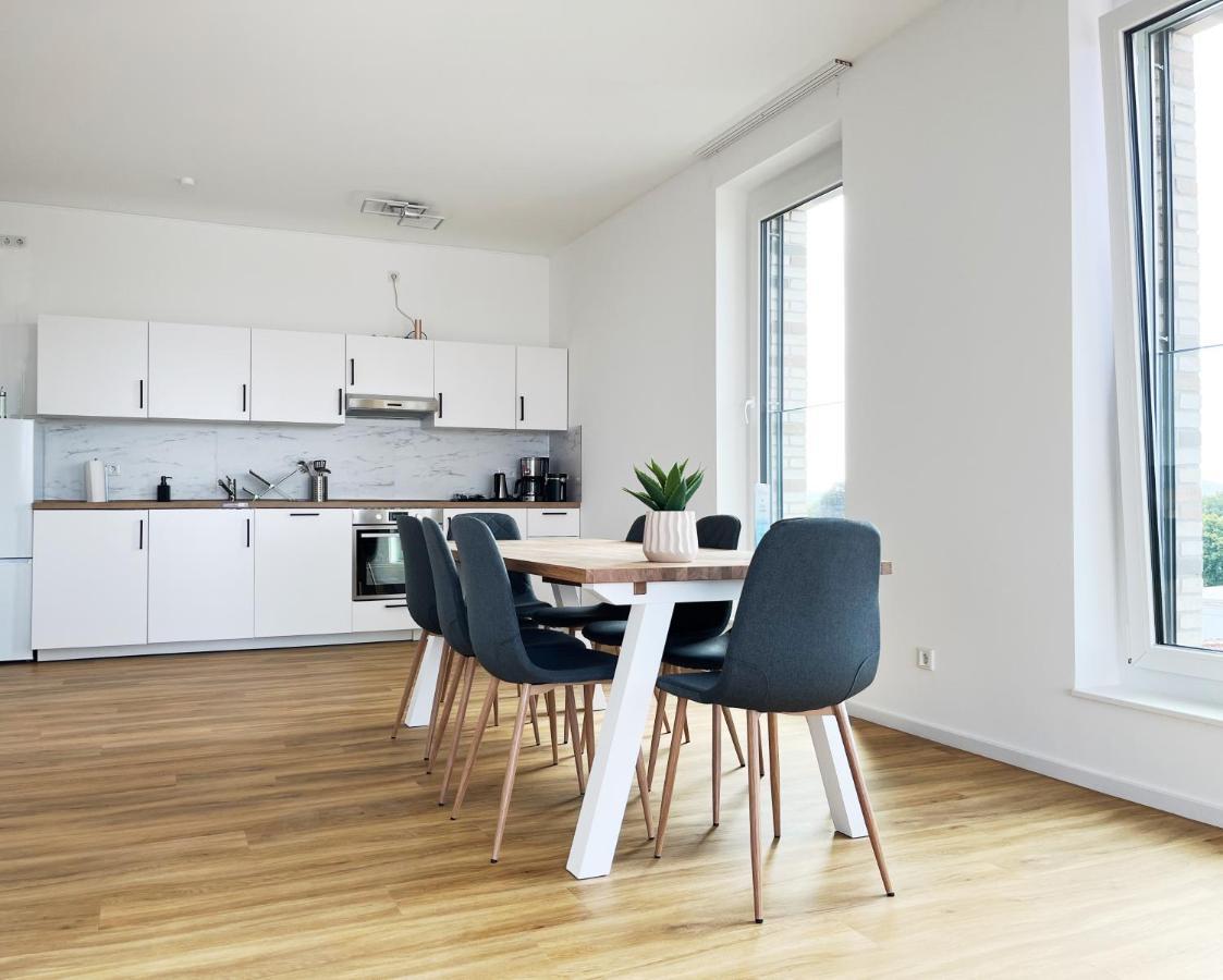 Moderne Apartments Im Herzen Der Stadt I Private Tiefgarage Mit Ladesaeulen I Home2Share Ibbenbüren Buitenkant foto